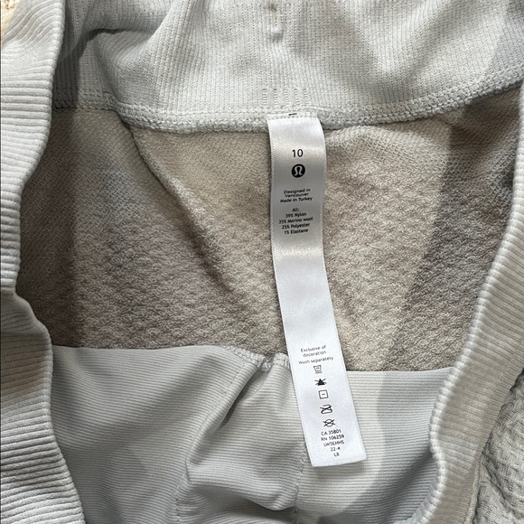 Lululemon women’s Athletica Gray Track Pants - Picture 3 of 7